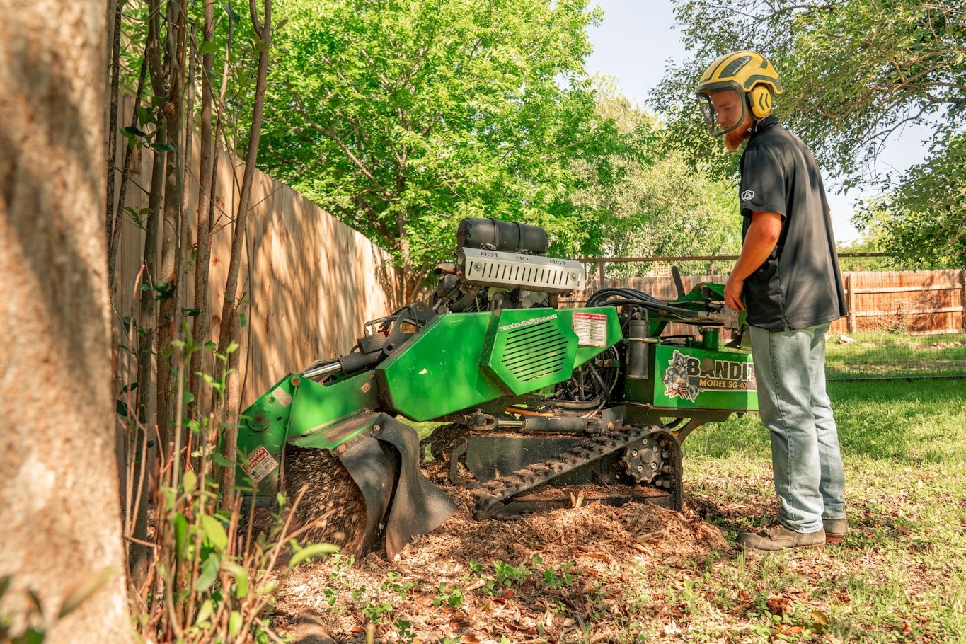 Removing stumps. Restoring your space.